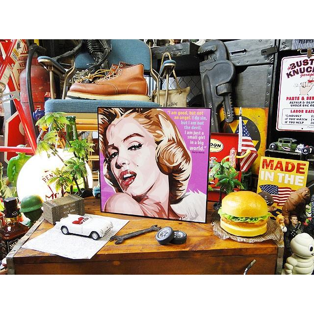 マリリン・モンロー　ポップアートフレーム　（エキゾチック）　■　アメリカン雑貨　アメリカ雑貨　パネル　ポスター |  | 04