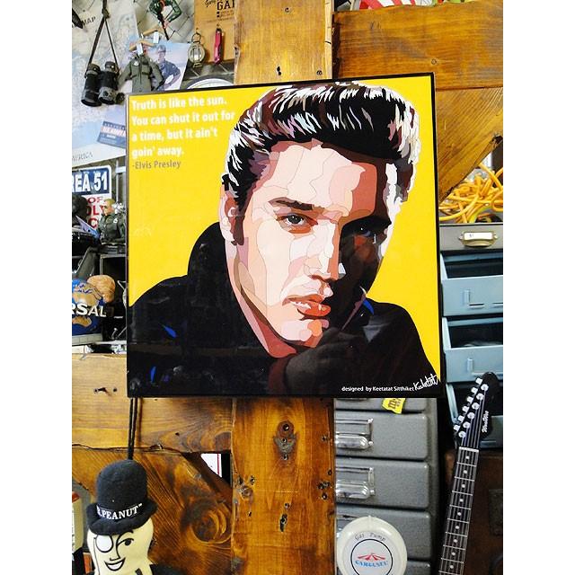 エルヴィス・プレスリー　ポップアートフレーム ■ アメリカン雑貨 アメリカ雑貨  パネル ポスター |  | 03