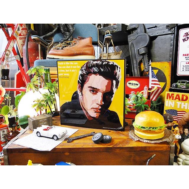 エルヴィス・プレスリー　ポップアートフレーム ■ アメリカン雑貨 アメリカ雑貨  パネル ポスター |  | 04