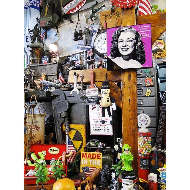 マリリン・モンロー　ポップアートフレーム　（スマイル）　■　アメリカン雑貨　アメリカ雑貨　パネル　ポスター |  | 08