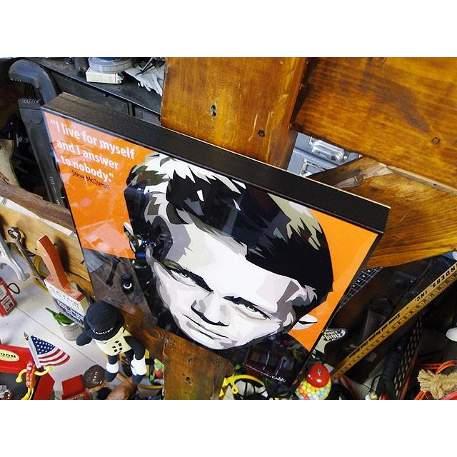 スティーブ・マックイーン ポップアートフレーム □ 人気ランキング「1