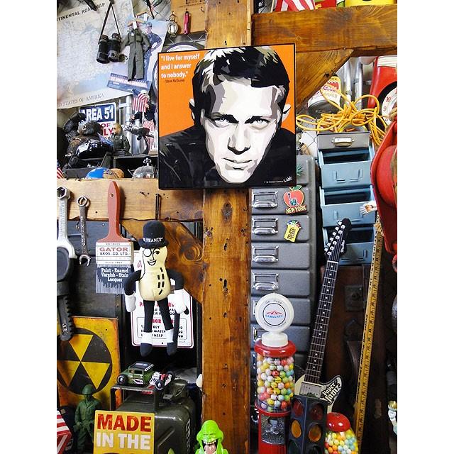 スティーブ・マックイーン ポップアートフレーム □ 人気ランキング「1