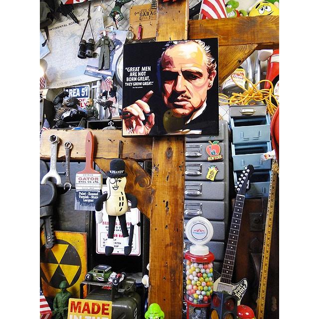映画　ゴッドファーザー　ドン・ヴィトー・コルレオーネ　ポップアートフレーム ■ アメリカン雑貨 アメリカ雑貨  パネル ポスター |  | 06