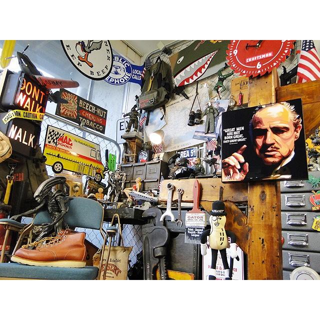 映画　ゴッドファーザー　ドン・ヴィトー・コルレオーネ　ポップアートフレーム ■ アメリカン雑貨 アメリカ雑貨  パネル ポスター |  | 07