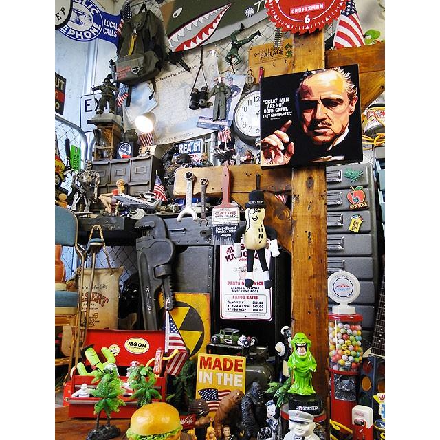 映画　ゴッドファーザー　ドン・ヴィトー・コルレオーネ　ポップアートフレーム ■ アメリカン雑貨 アメリカ雑貨  パネル ポスター |  | 08