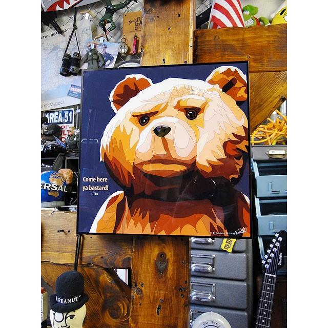 映画　テッド　ポップアートフレーム ■ アメリカン雑貨 アメリカ雑貨  パネル ポスター |  | 03