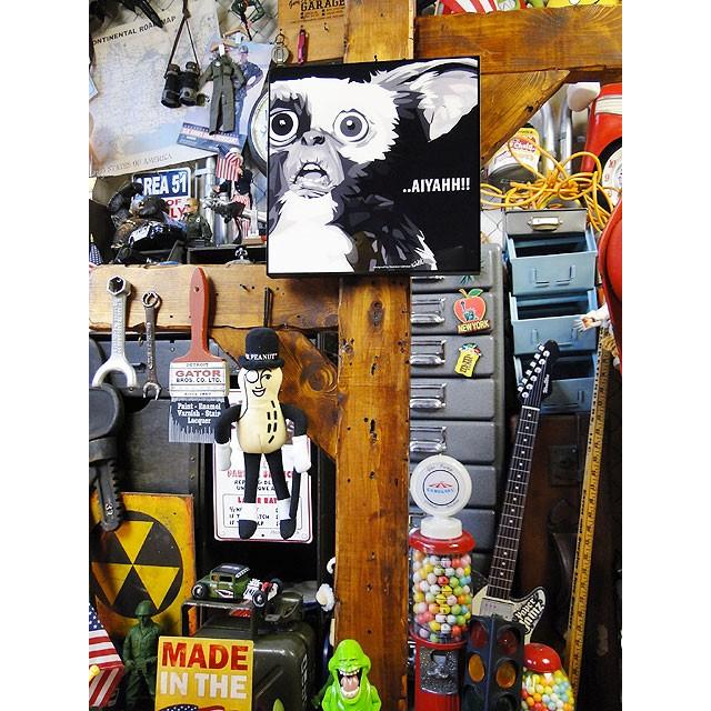 映画　グレムリン　ギズモ　ポップアートフレーム　（シャウト)　■　アメリカン雑貨　アメリカ雑貨　パネル　ポスター |  | 06