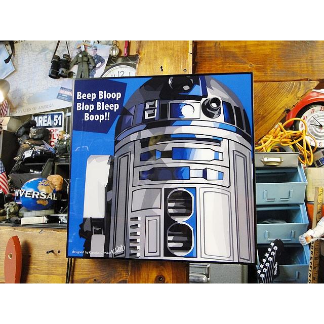 映画 スターウォーズ ポップアートフレーム （R2-D2） □ アメリカン