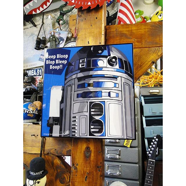 映画 スターウォーズ ポップアートフレーム （R2-D2） □ アメリカン