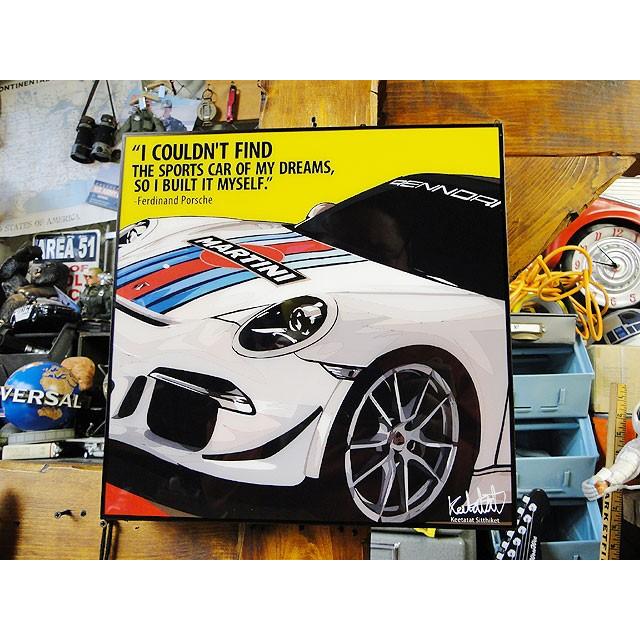 ポルシェ ポップアートフレーム （911 マルティーニレーシング