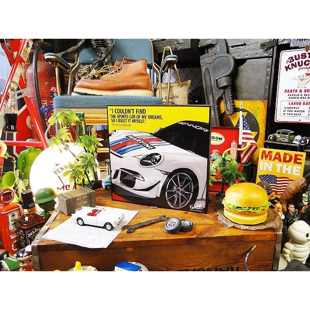 ポルシェ ポップアートフレーム （911 マルティーニレーシング