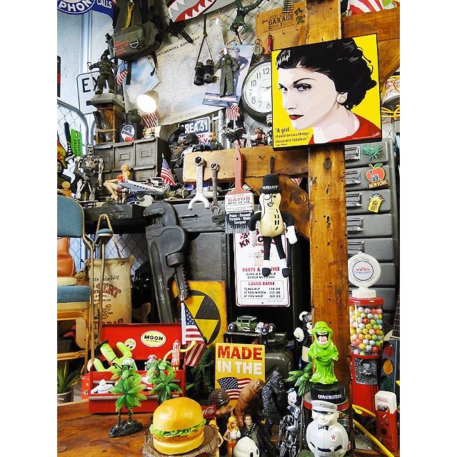 シャネルの創業者 ココ・シャネル　ポップアートフレーム ■ アメリカン雑貨 アメリカ雑貨  パネル ポスター |  | 08