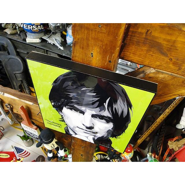 アップルの創始者 スティーブ・ジョブズ ポップアートフレーム