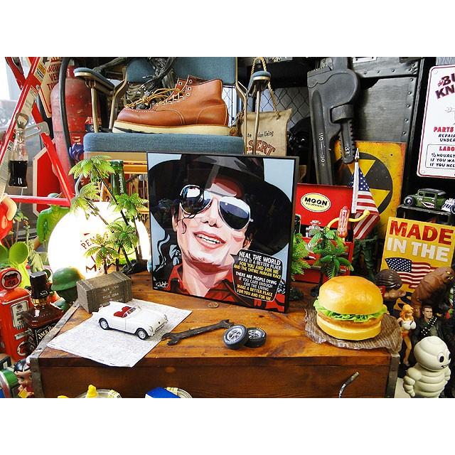 マイケル・ジャクソン ポップアートフレーム （HEAL THE WORLD