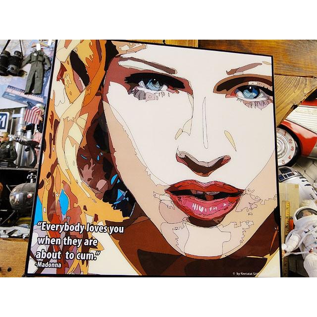 マドンナ　ポップアートフレーム ■ アメリカン雑貨 アメリカ雑貨  パネル ポスター |  | 02