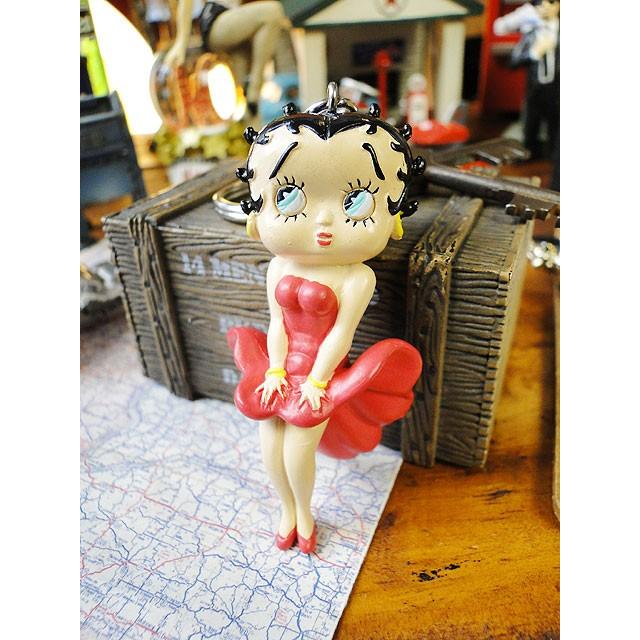 ベティ・ブープ　PVCキーホルダー　（レッドドレス）　アメリカン雑貨 アメリカ雑貨 |  | 02