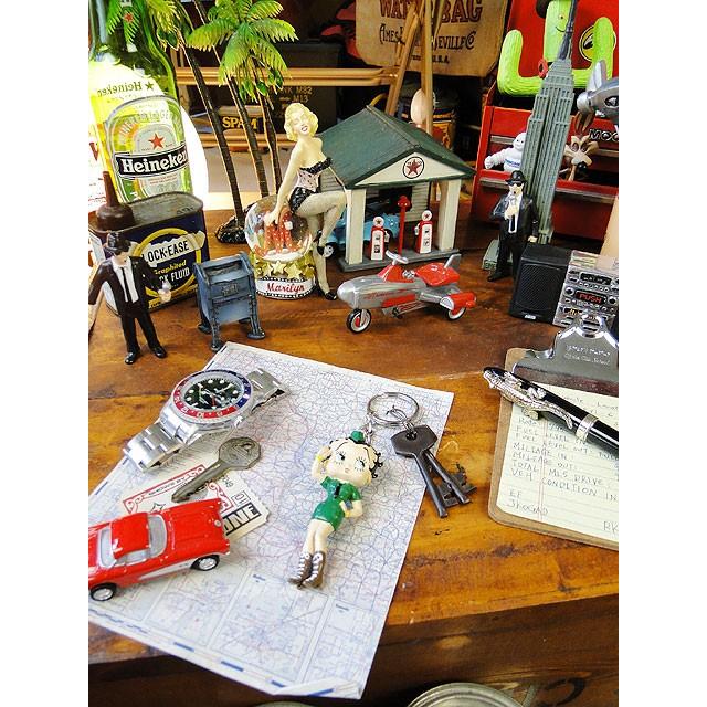 ベティ・ブープ　PVCキーホルダー　（アーミー）　アメリカン雑貨 アメリカ雑貨 |  | 04