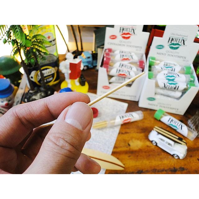 爽快ミント味がずっと続くアメリカの爪楊枝　（シナモンミント）　アメリカ雑貨　アメリカン雑貨 |  | 02