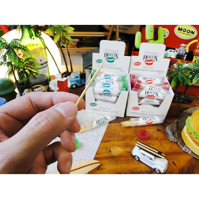 爽快ミント味がずっと続くアメリカの爪楊枝　（2種セット）　アメリカ雑貨　アメリカン雑貨 |  | 02
