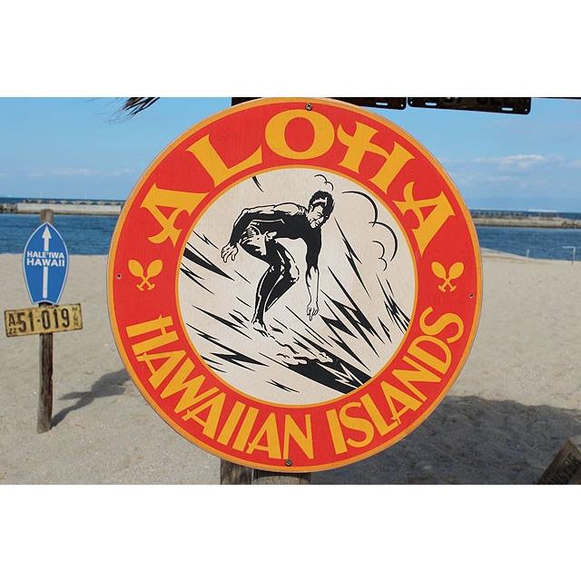 サーファー　木製看板　（サーフライダー）　■　アメリカン雑貨　アメリカ雑貨　ハワイアン雑貨　ハワイグッズ　人気 | 