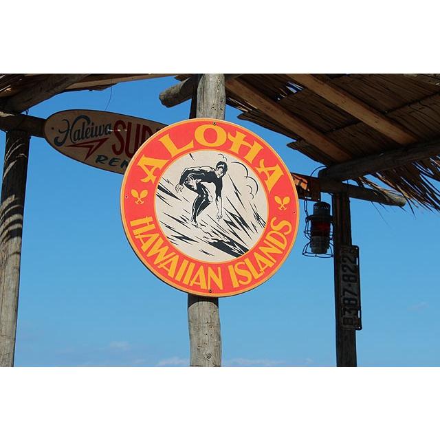 サーファー　木製看板　（サーフライダー）　■　アメリカン雑貨　アメリカ雑貨　ハワイアン雑貨　ハワイグッズ　人気 |  | 04