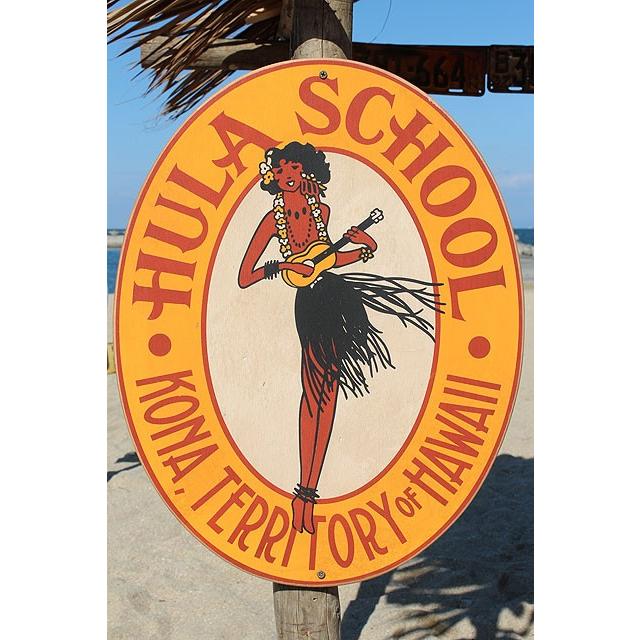 フラスクール　木製看板　■ アメリカン雑貨 アメリカ雑貨 ハワイアン雑貨 ハワイグッズ 人気 | 