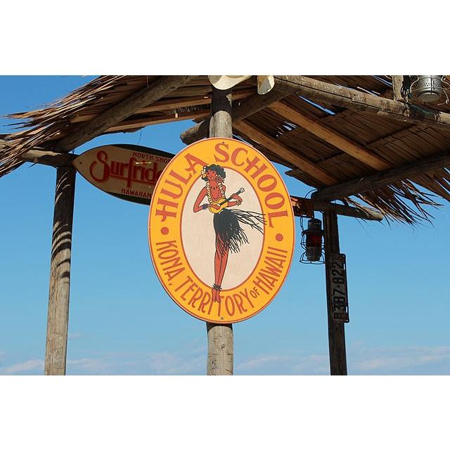 フラスクール　木製看板　■ アメリカン雑貨 アメリカ雑貨 ハワイアン雑貨 ハワイグッズ 人気 |  | 04