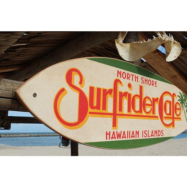 サーフライダーカフェ　木製看板　■ アメリカン雑貨 アメリカ雑貨 ハワイアン雑貨 ハワイグッズ 人気 |  | 01