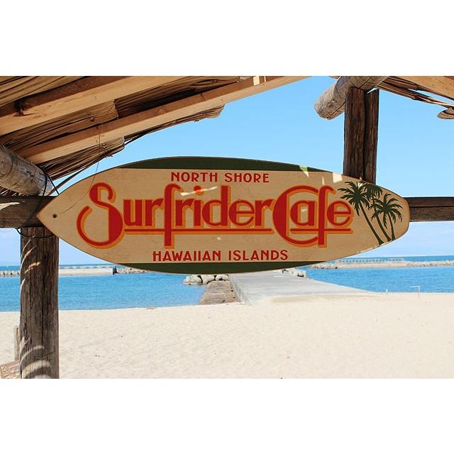 サーフライダーカフェ　木製看板　■ アメリカン雑貨 アメリカ雑貨 ハワイアン雑貨 ハワイグッズ 人気 |  | 05