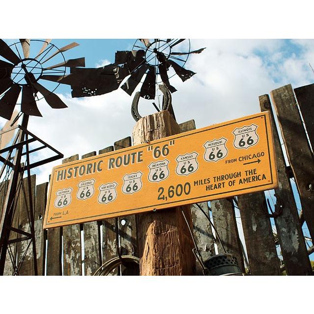 USA キャンプサイト看板 ルート66ロードサイドショップ ウッドサイン （オールサイン