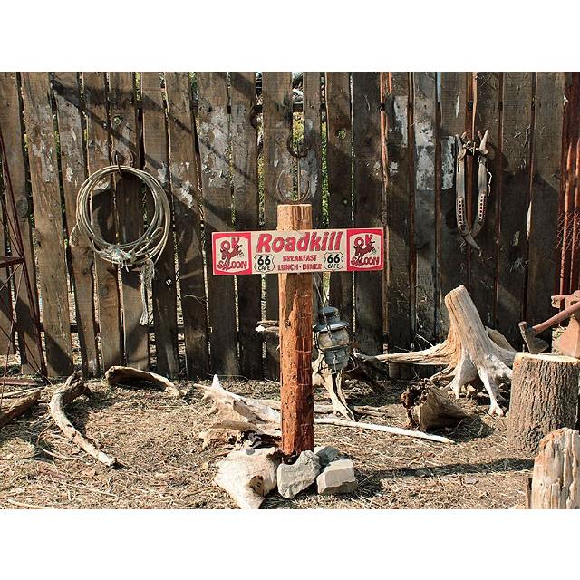 ルート66ロードサイドショップ　ウッドサイン　（ロードキル）　アメリカ雑貨　アメリカン雑貨 爆買 |  | 08