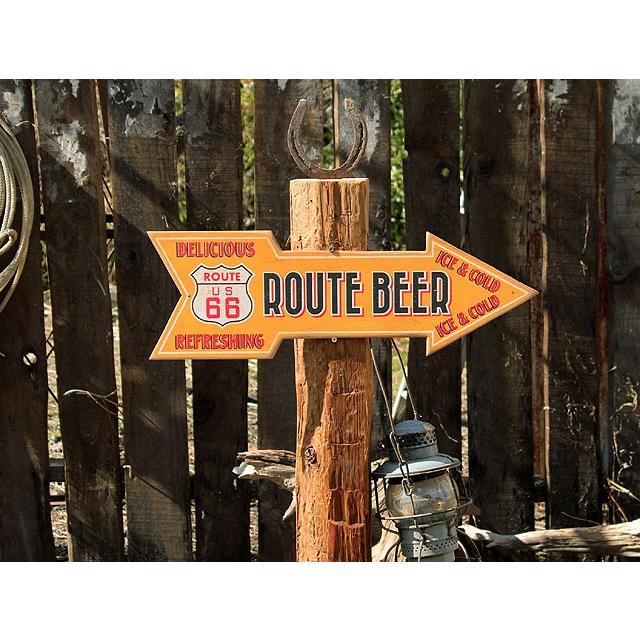 ルート66ロードサイドショップ　ウッドサイン　（ルート66ビアー）　アメリカ雑貨　アメリカン雑貨 |  | 07