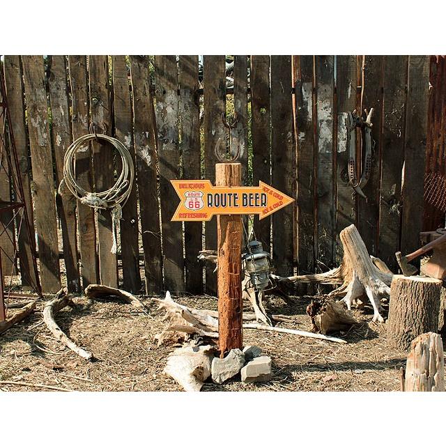 ルート66ロードサイドショップ　ウッドサイン　（ルート66ビアー）　アメリカ雑貨　アメリカン雑貨 |  | 08