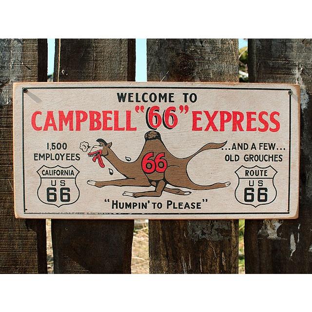 ルート66ロードサイドショップ　ウッドサイン　（キャメルエキスプレス）　アメリカ雑貨　アメリカン雑貨 爆買 | 