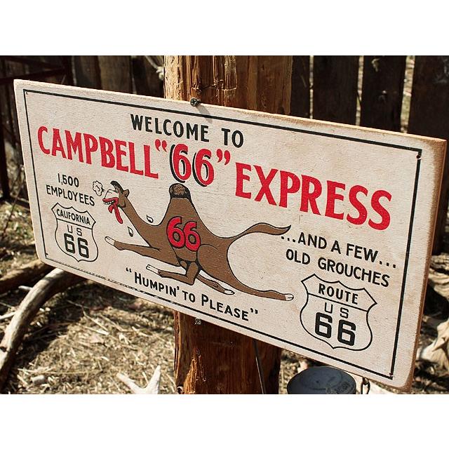 ルート66ロードサイドショップ　ウッドサイン　（キャメルエキスプレス）　アメリカ雑貨　アメリカン雑貨 爆買 |  | 02