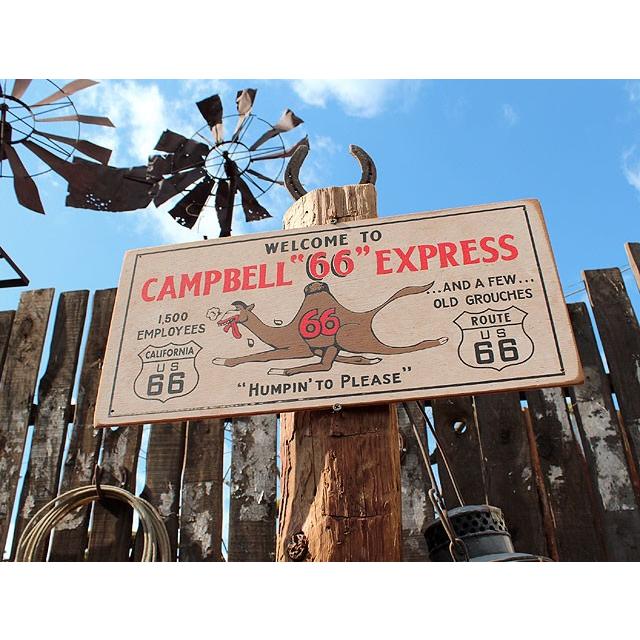 ルート66ロードサイドショップ　ウッドサイン　（キャメルエキスプレス）　アメリカ雑貨　アメリカン雑貨 爆買 |  | 05