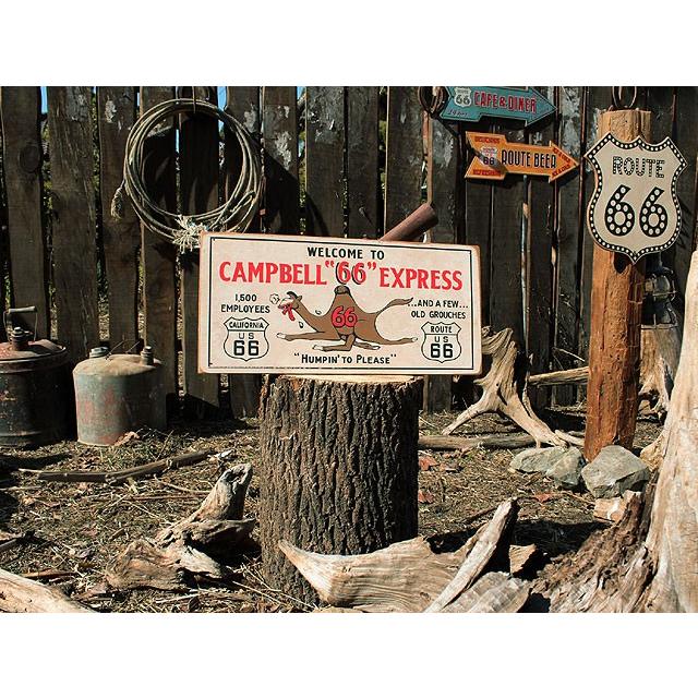 ルート66ロードサイドショップ　ウッドサイン　（キャメルエキスプレス）　アメリカ雑貨　アメリカン雑貨 爆買 |  | 06