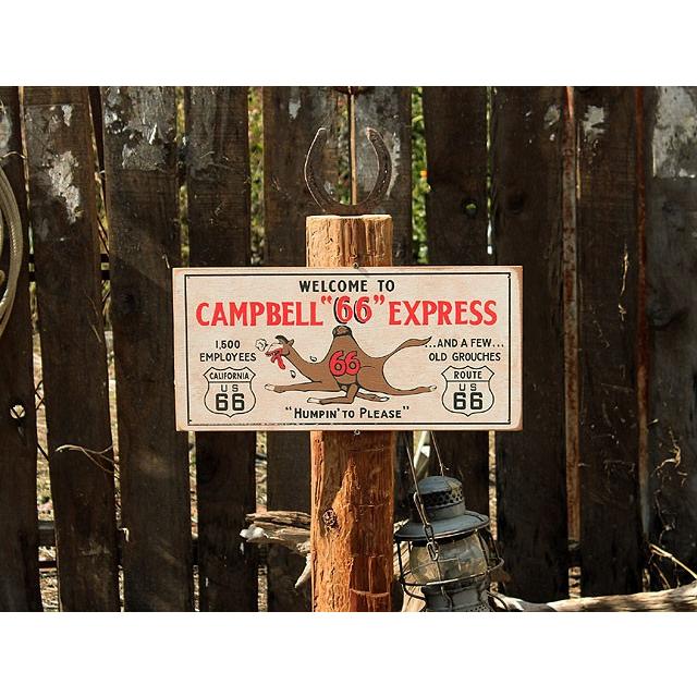 ルート66ロードサイドショップ　ウッドサイン　（キャメルエキスプレス）　アメリカ雑貨　アメリカン雑貨 爆買 |  | 07