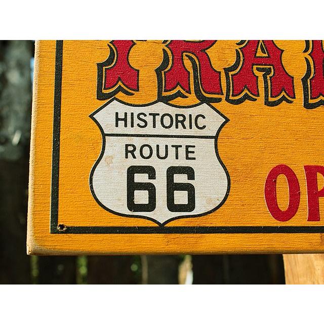 ルート66ロードサイドショップ　ウッドサイン　（トレーディングポスト）　アメリカ雑貨　アメリカン雑貨 |  | 03