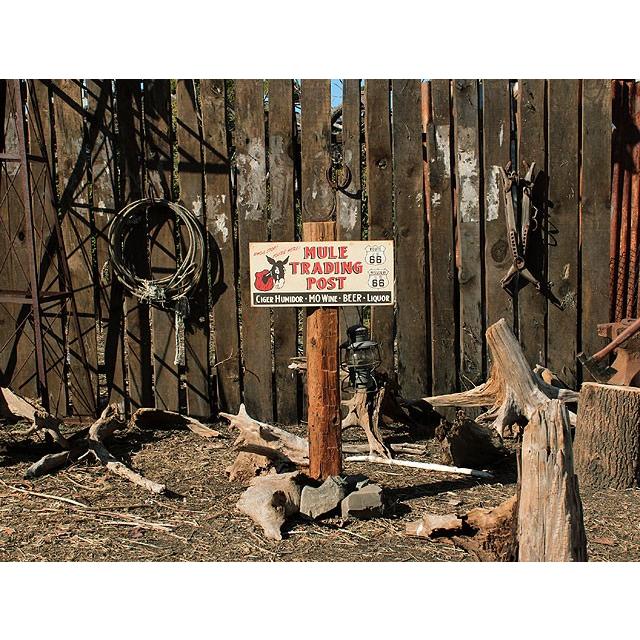 ルート66ロードサイドショップ　ウッドサイン　（ドンキーポスト）　アメリカ雑貨　アメリカン雑貨 |  | 08