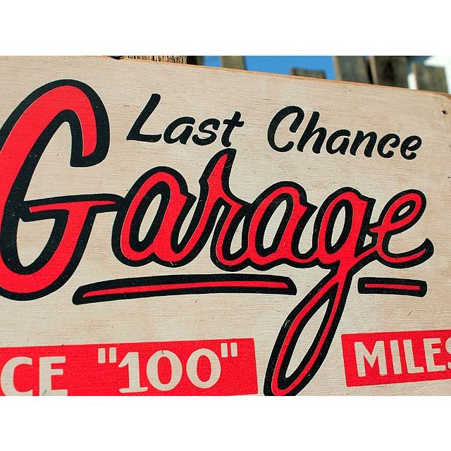ルート66ロードサイドショップ　ウッドサイン　（ラストチャンスガレージ）　アメリカ雑貨　アメリカン雑貨 |  | 03