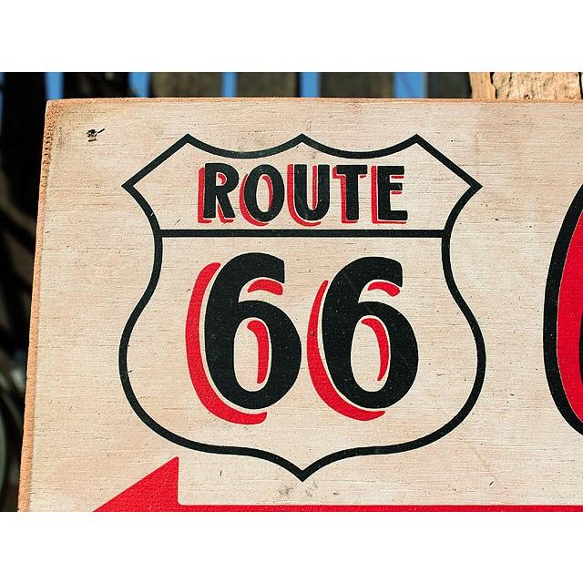 ルート66ロードサイドショップ　ウッドサイン　（ラストチャンスガレージ）　アメリカ雑貨　アメリカン雑貨 |  | 04