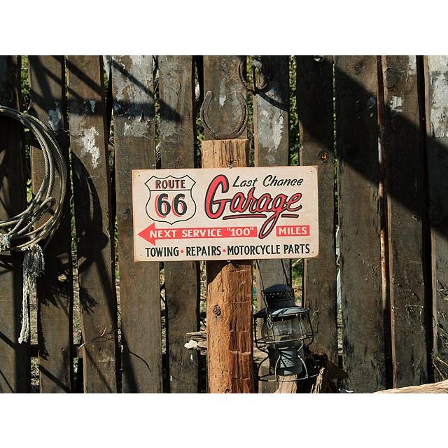 ルート66ロードサイドショップ　ウッドサイン　（ラストチャンスガレージ）　アメリカ雑貨　アメリカン雑貨 |  | 08