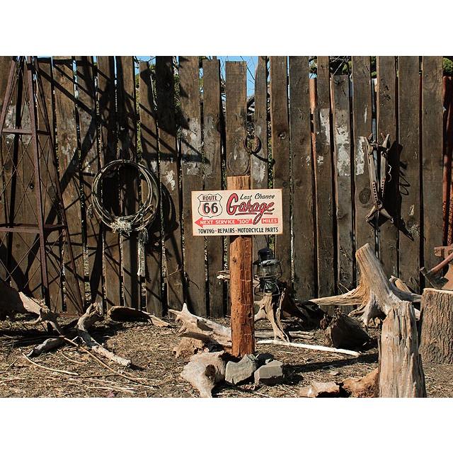 ルート66ロードサイドショップ　ウッドサイン　（ラストチャンスガレージ）　アメリカ雑貨　アメリカン雑貨 |  | 09
