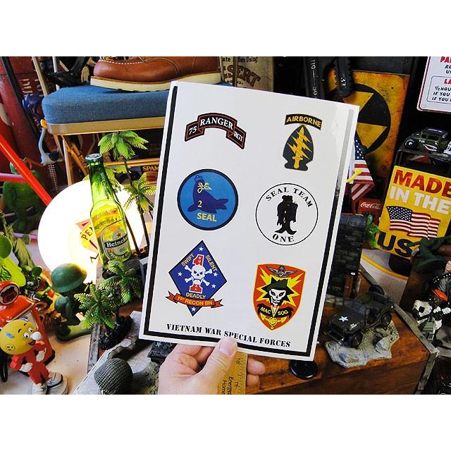 U.S.ミリタリーエンブレムステッカー　（スペシャルフォース）　アメリカ雑貨　アメリカン雑貨 |  | 03