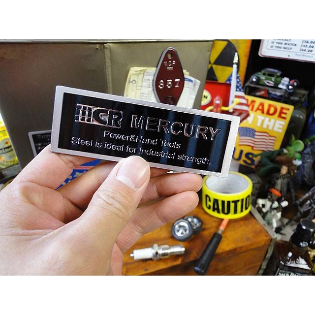 マーキュリー　メタルマグネット　（エンブレム/ブラック）　■　アメリカ雑貨　アメリカン雑貨　MERCURY　男前　インダストリアル | MERCURY | 02