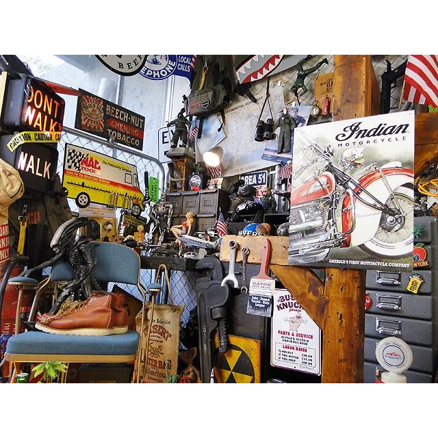 ホンダ（HONDA） インディアン・モーターサイクル チーフ ブリキ看板