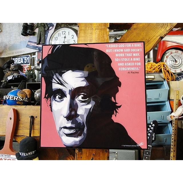 アル・パチーノ ポップアートフレーム □ アメリカン雑貨 アメリカ雑貨