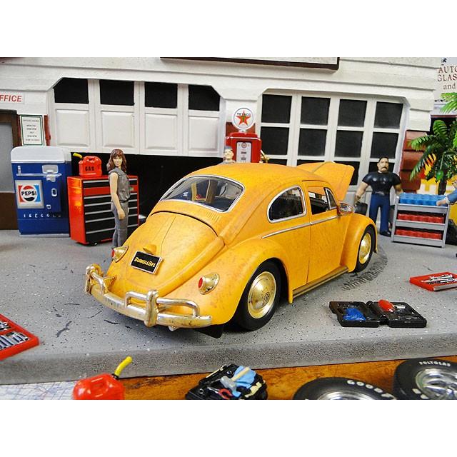 Jada　トランスフォーマー　映画　バンブルビー　ビートル　ダイキャストミニカー　1/24スケール　（チャーリーフィギュア付き） |  | 01