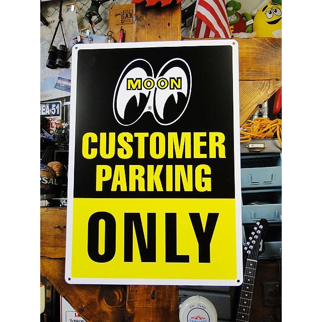 ムーンカスタマー専用駐車場　サインプレート　アメリカ雑貨 アメリカン雑貨 | 